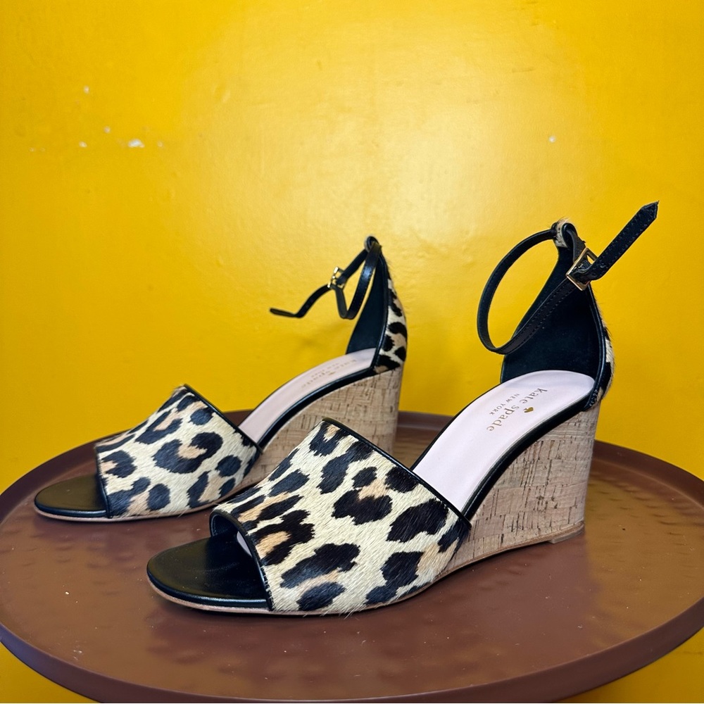 Kate Spade Lonnie Wedge Sandals - Size 8.5